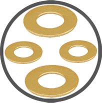 Brass DIN 125 Washers