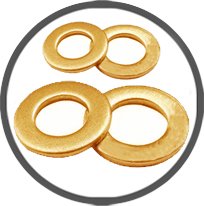 Brass DIN 125 Washers