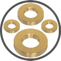 Brass DIN 126 Washers