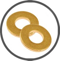 Brass Machined Washers