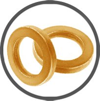 Brass Pressed Punched Plain Washers