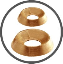 Cup Washers Brass