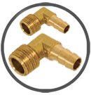 Brass Hose Barb Elbows Brass Hose Barb Elbows