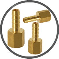 Brass Hose Barbs NPT