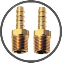 Brass Hose Barbs NPT