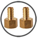 Brass Hose Barbs NPT Brass Hose Barbs NPT