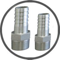 Stainless Steel Hose Barbs