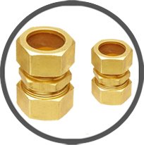Brass Compression Union