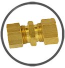 Brass Compression Union Brass Compression Union