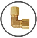 Brass Compression Union Elbow Brass Compression Union Elbow