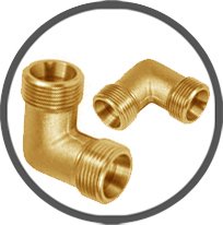 Brass Elbow Union