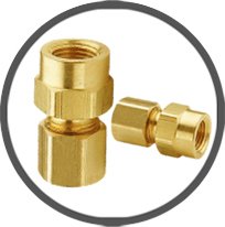 Brass Female Connector