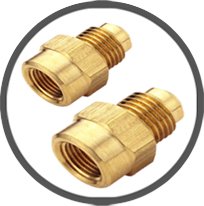 Brass Female Connector