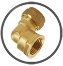 Brass Female Elbow Connector Brass Female Elbow Connector
