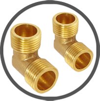 Brass Female Elbow Connectors