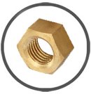 Brass Nut Brass Nut