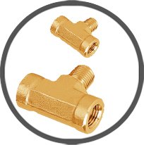 Compression Male Branch Tees