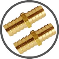 Brass Hose Mender Splicer