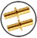 Brass Hose Mender Splicer Brass Hose Mender Splicer