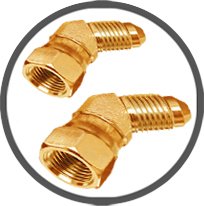 JIC 37 Degree Flare Male Push-On Hose Barbs