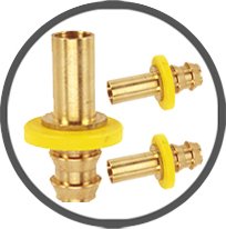 Plain Tube Push On Hose Barbs