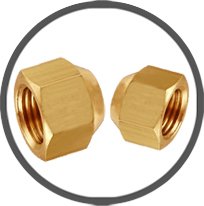 Brass Cap Nuts NPT