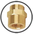 Brass Female Coupling NPT