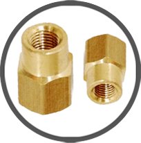 Brass Hex Reducing Couplings