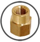 Brass Hex Reducing Couplings