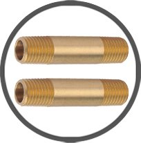 Brass Long Nipple NPT