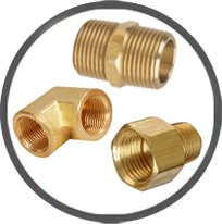 Brass Threaded Pipe Fittings